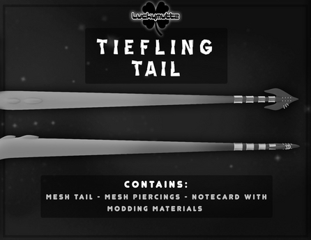 Second Life Marketplace - [LUCKYMUTTZ] Tiefling Tail DEMO